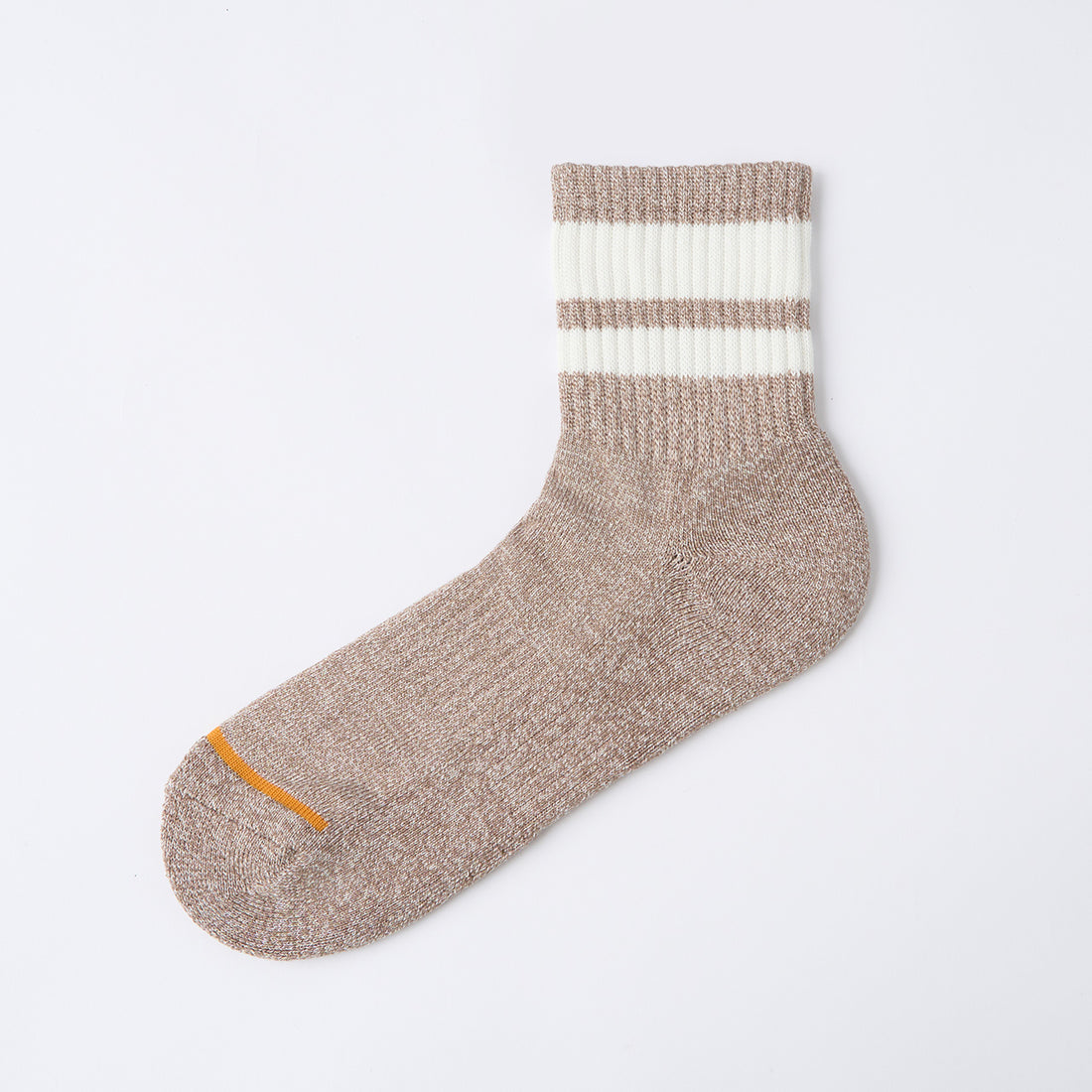 Striped Mélange Crew Socks