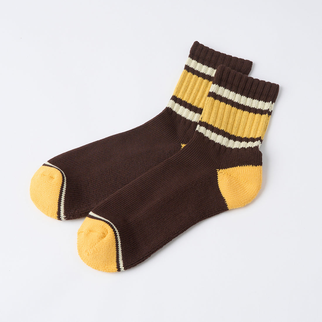 Retro Varsity Stripe Crew Socks
