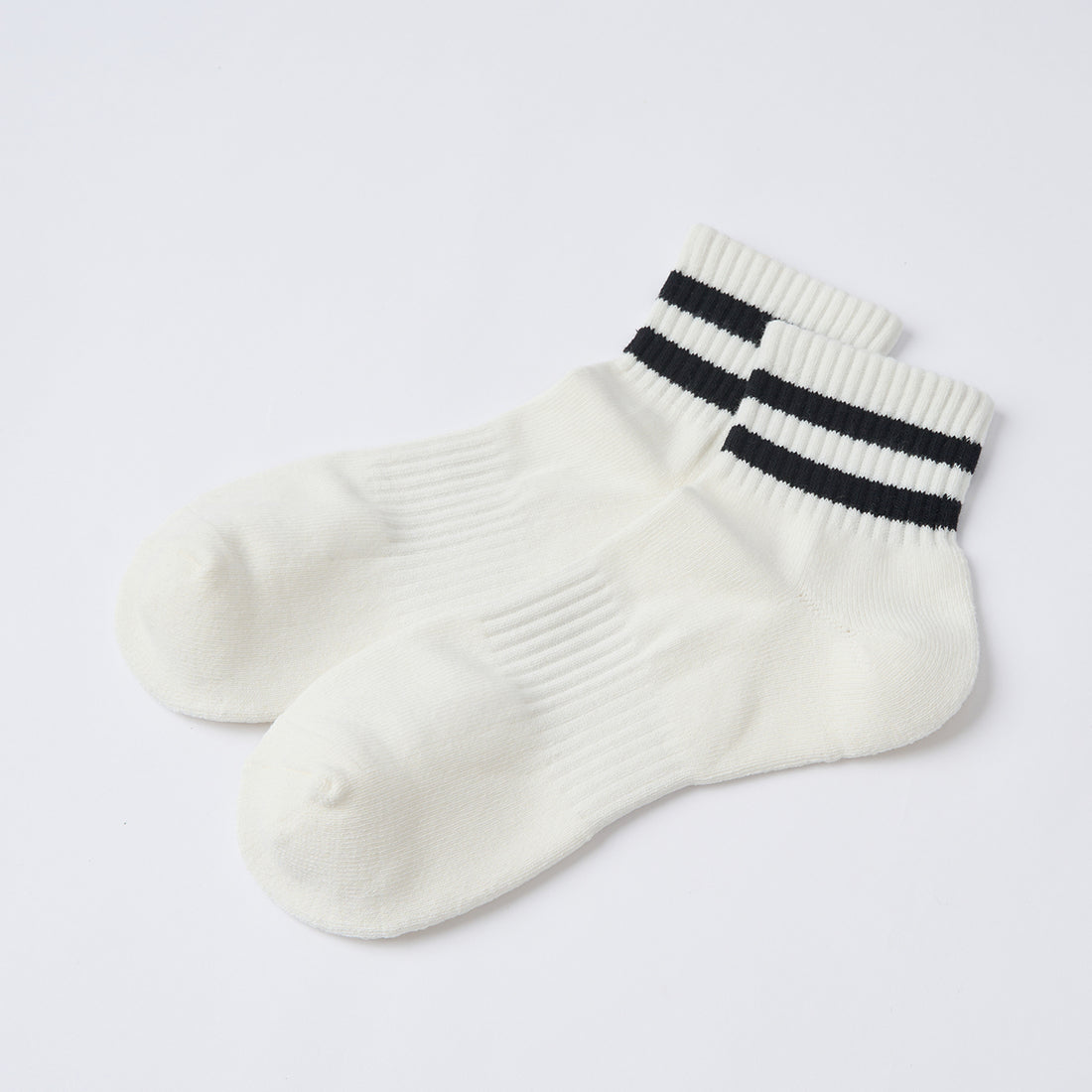 Sport Stripe Quarter Socks