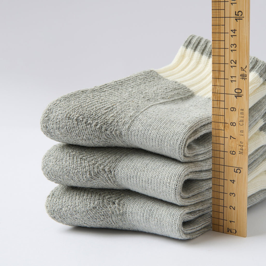 Colorblock Ribbed Crew Socks