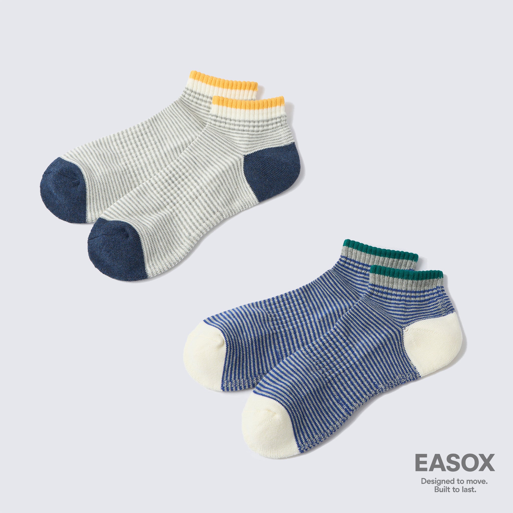 Micro Stripe Low Cut Socks